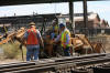 MOW REMOVING TRACK AND RAIL