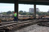 MOW REMOVING TRACK AND RAIL