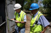 Checking cabinet circuitry